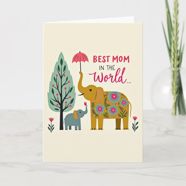 Worlds Best Mom Card (Front)