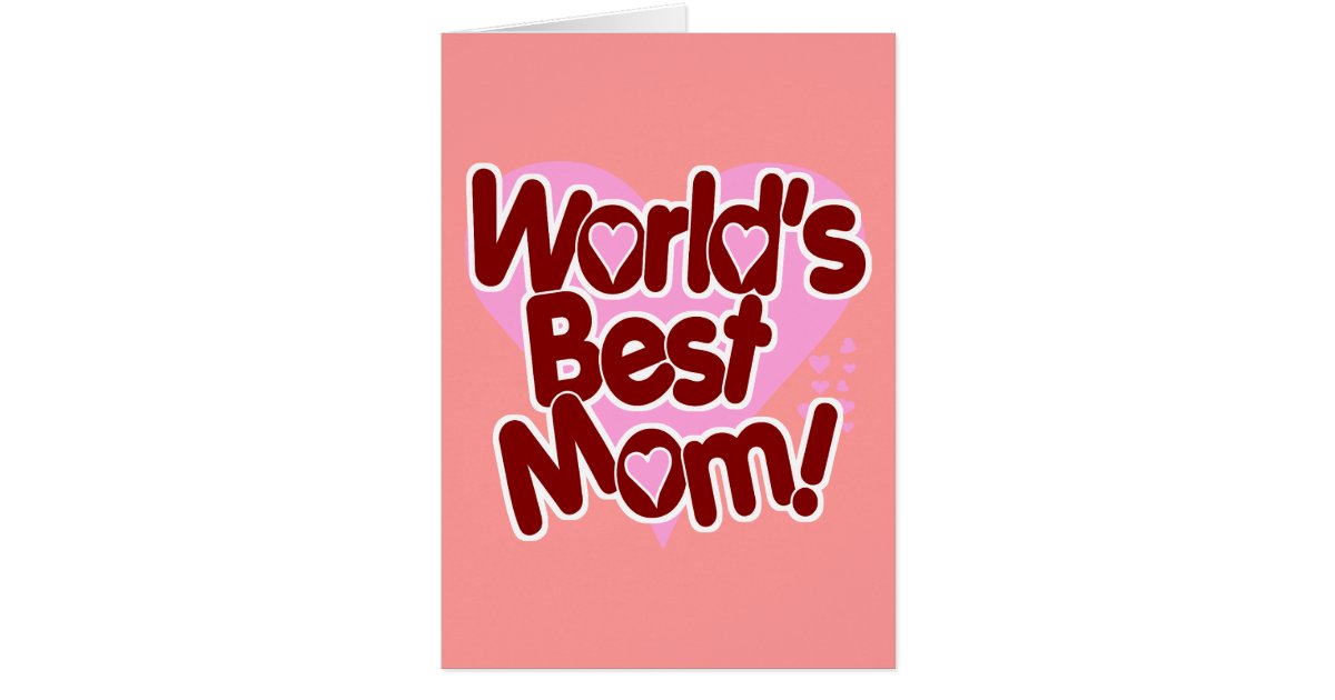 Worlds Best Mom Card