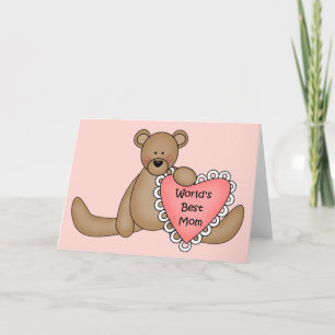 World's Best Mom Card