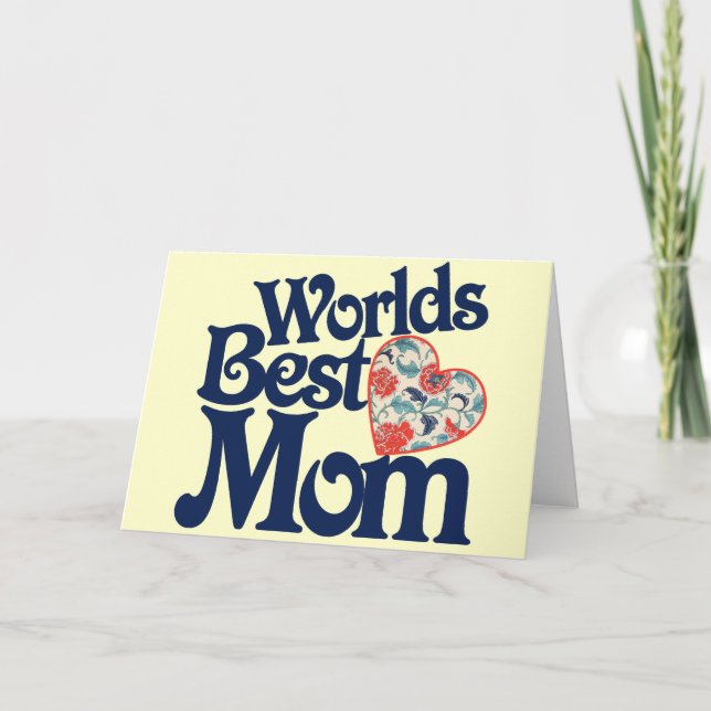 Worlds Best Mom Card (Front)