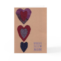 World's Best Mom Card
