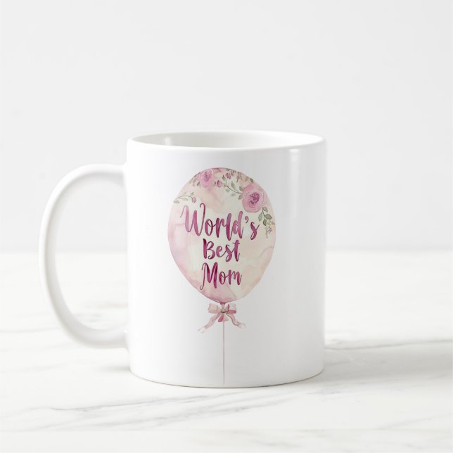 World's Best Mom Coffee Mug (Left)