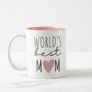 World's Best MOM Custom Two-Tone Coffee Mug