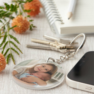World's Best Mom Diamonds Personalizado Keychain