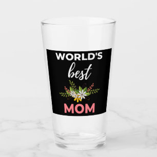 World's Best Mom Glass