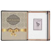 World's Best Mom Golden Style iPad Covers (Inside)