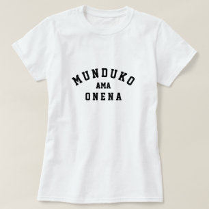 worlds best mom in Basque munduko ama onena T-Shirt