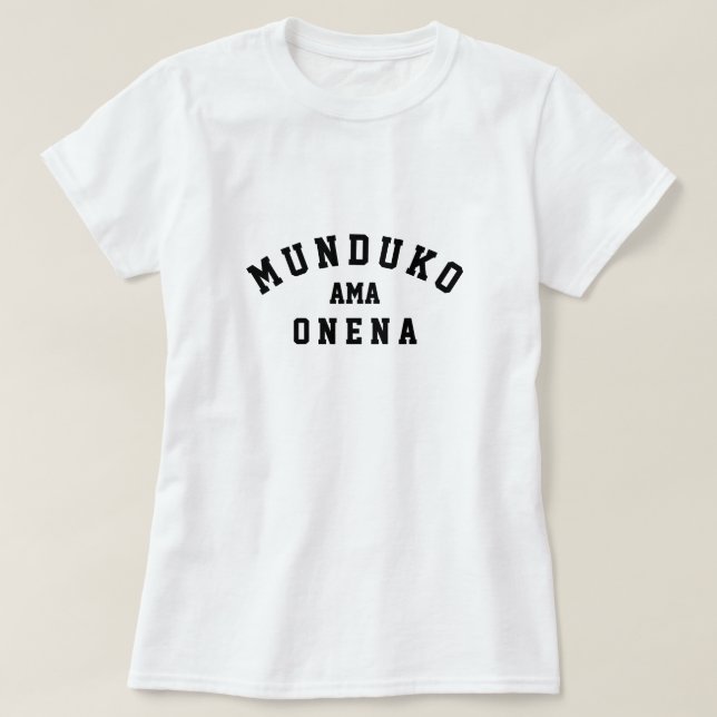 worlds best mom in Basque munduko ama onena T-Shirt (Design Front)