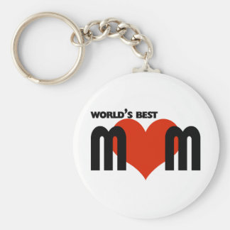Worlds Best Mom Keychain