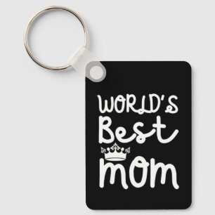 World's Best Mom Keychain