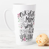 Worlds Best Mom Latte Mug