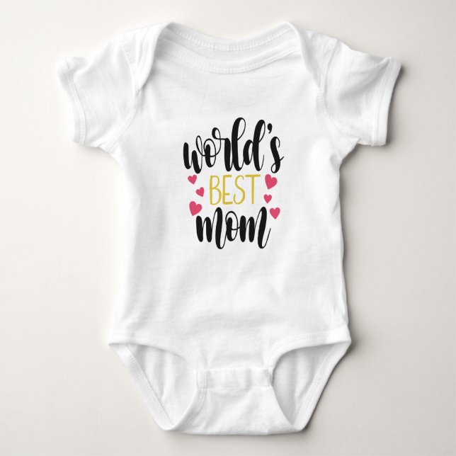 World's Best Mom Mother's Day | Bodysuit (Front)