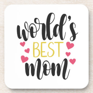 World's Best Mom Mother's Day Coaster