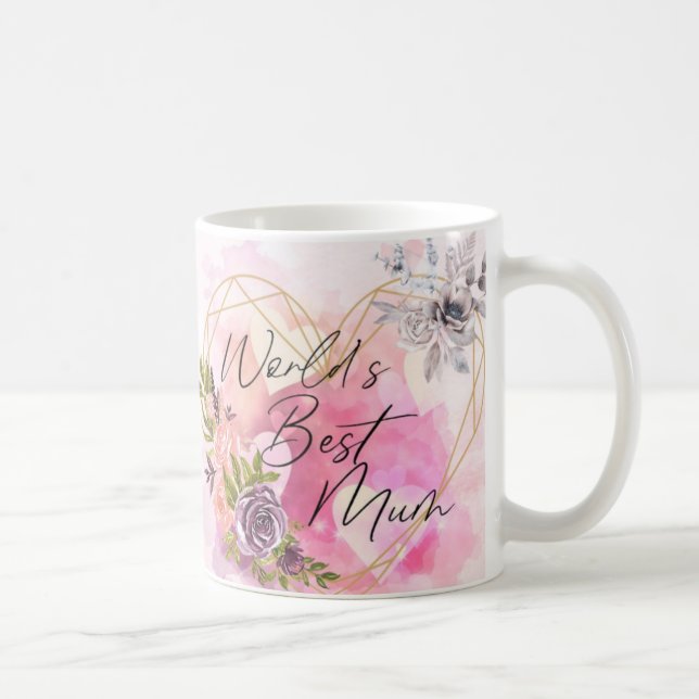 World's Best Mom Mother's Day Coffee Mug (Right)