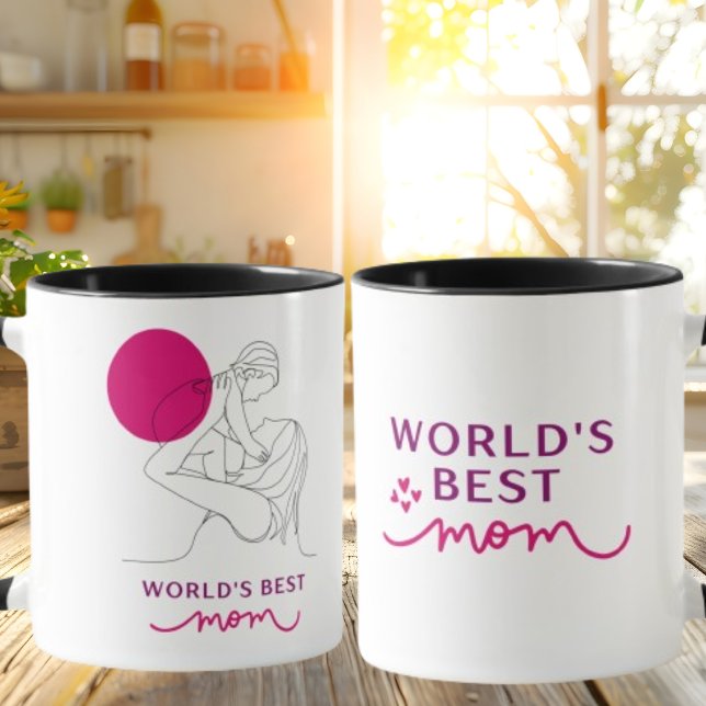 World's Best Mom Mother's Day Coffee Mug (Creator Uploaded)