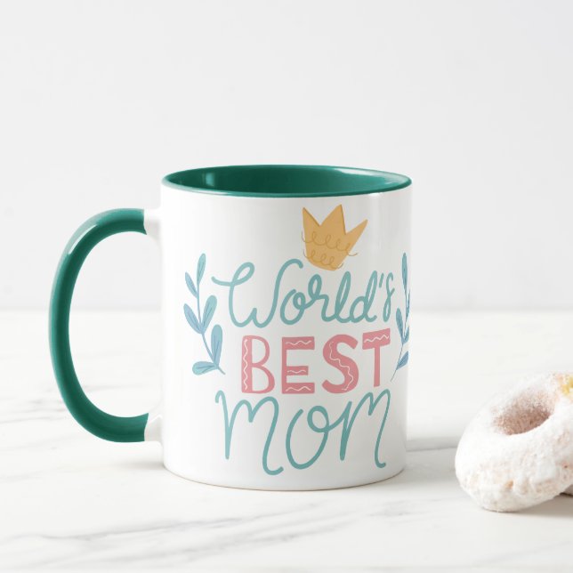 World's Best Mom | Mother's Day Coffee Mug (With Donut)