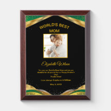 World's Best Mom Mother's Day Photo Personalized