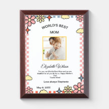 World's Best Mom Mother's Day Photo Personalized