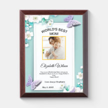 World's Best Mom Mother's Day Photo Personalized