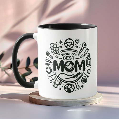 Worlds Best Mom Mug Mothers Day Gift