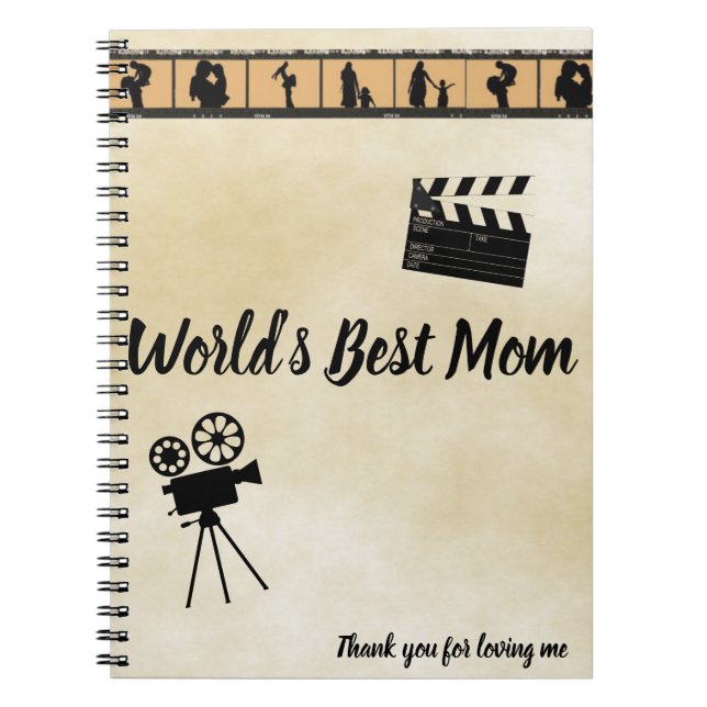 World's Best Mom Notebook (Front)