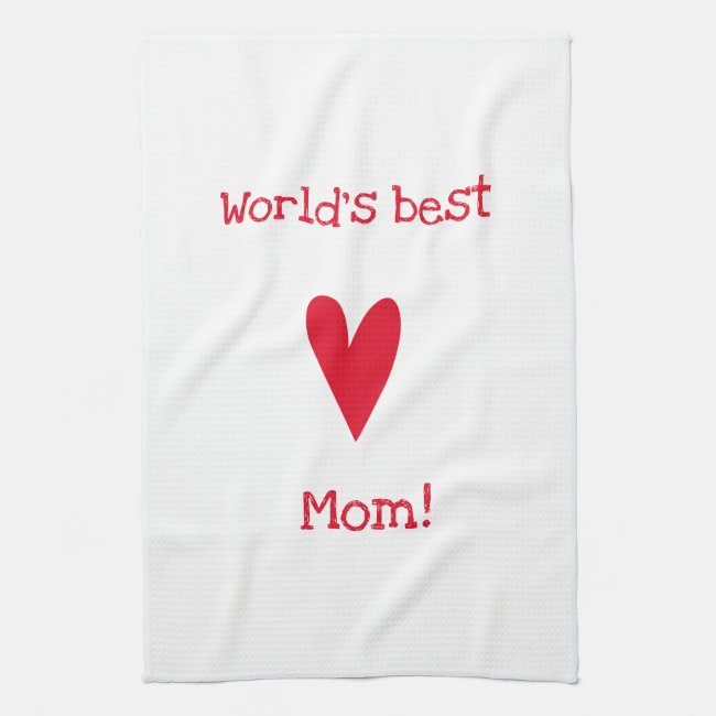 World's best mom | Red Heart Mother's Day