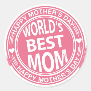  Happy Mother's Day Stickers for Mother's Day Gift Wrap 196pcs :  Toys & Games