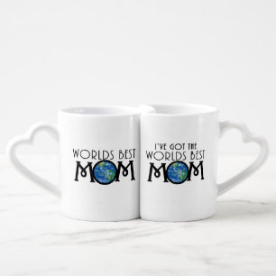 Worlds Best Mom Set Coffee Mug Set