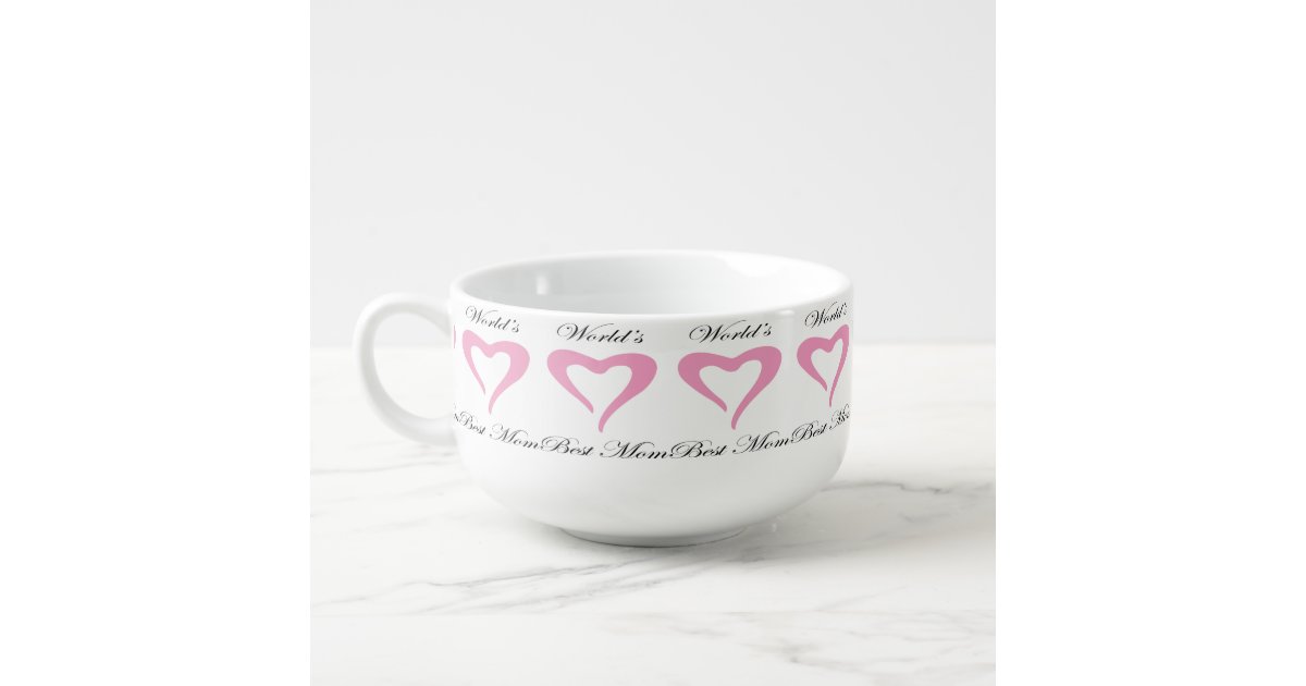 Greatest Mom Personalized Soup Bowl