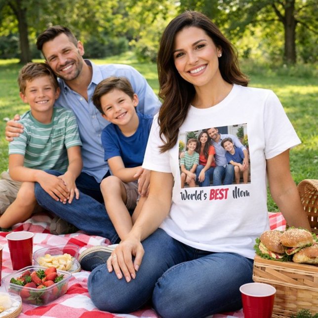 World's Best Mom Stylish T-Shirt (Creator Uploaded)