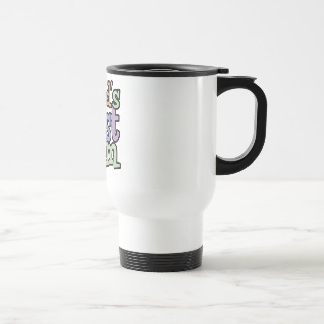 Worlds Best Mom T-Shirts & Gifts Travel Mug (Right)