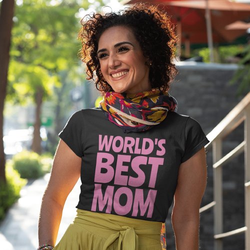 WORLDS BEST MOM T_SHIRTS TEES