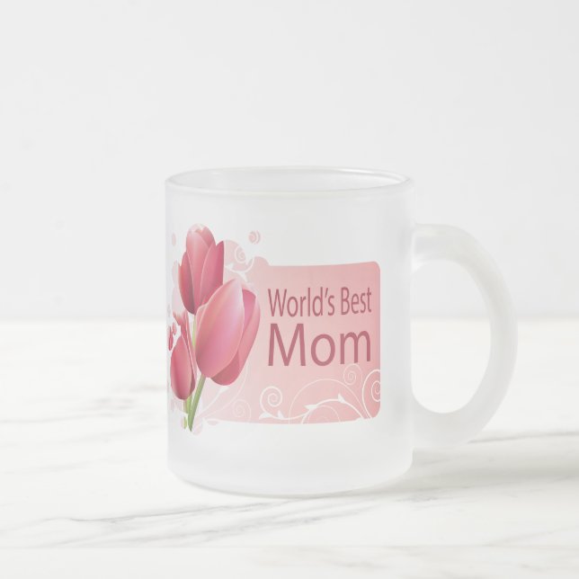 World's Best Mom Tulip Mug (Right)