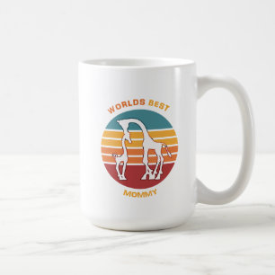 Worlds Best Mommy, Giraffes Coffee Mug