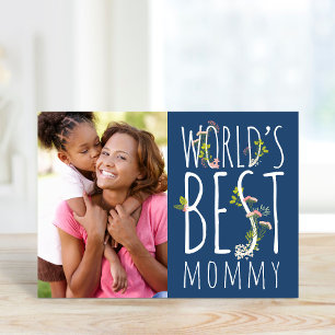 World's Best Mommy Mother's Day Photo Card