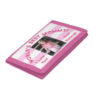 World's Best Mommy Photo Wallet