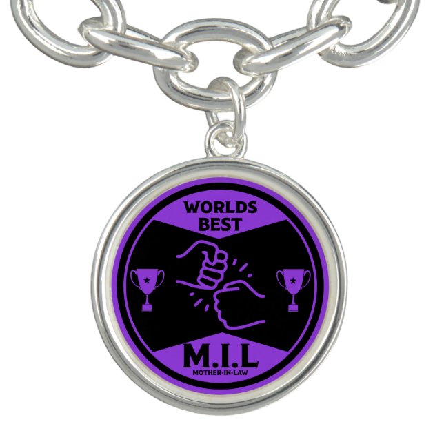 Worlds Best Mother-In-Law Bracelet (Design)