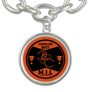 Worlds Best Mother-In-Law Bracelet