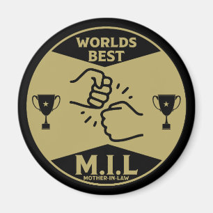 Worlds Best Mother-In-Law Magnet