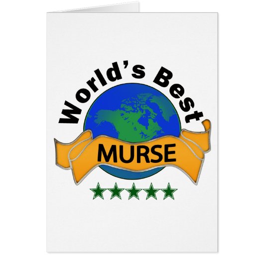 World's Best Murse Cards (Front)