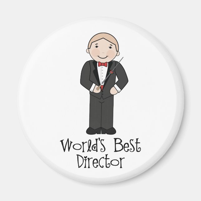 Worlds Best Music Director Magnet (Front)