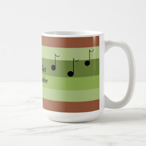 Worlds Best Music Teacher Coffee Mug
