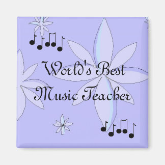 World's Best Music Teacher Magnet