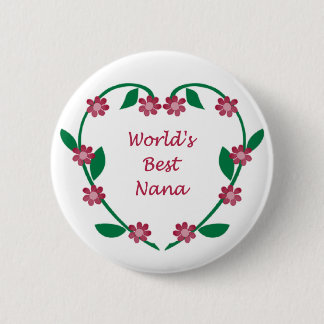 World's Best Nana button