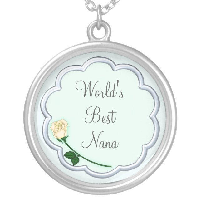 World's Best Nana Necklace (Front)
