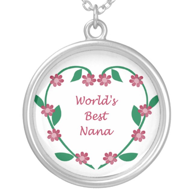 World's Best Nana Necklace (Front)