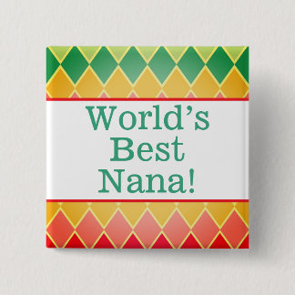 World's best nana pin