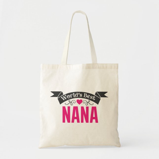 World's Best Nana Tote Bag (Front)