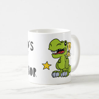 Worlds Best Neighbor, Dinosaur, Funny, Cute Coffee Mug