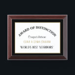World's Best Neighbors Award Plaque<br><div class="desc">Fun gift for neighbors</div>